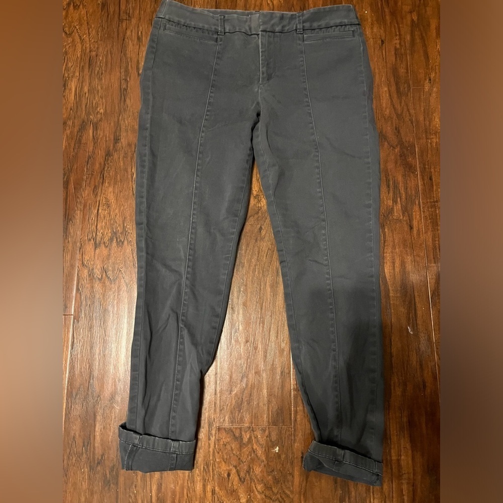 Loft skinny capri pants 6